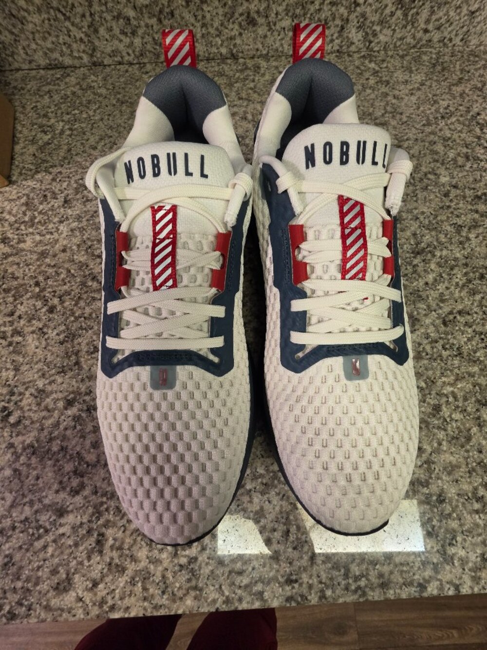 NOBULL Journey 2 Running Shoes Men's Size 13 White Grey Navy NEW